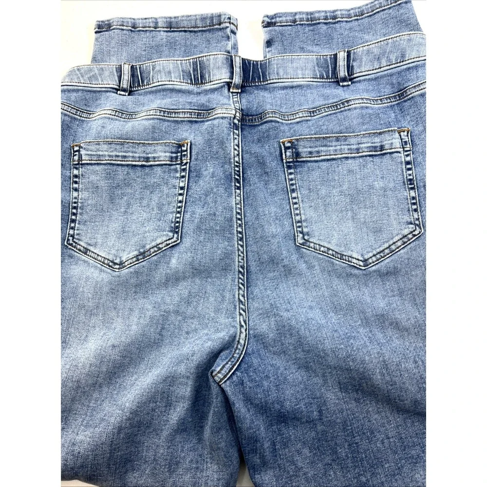 J. Jill Denim Women's‎ High-Rise Straight Leg Ankle Classic Blue Denim Size 20